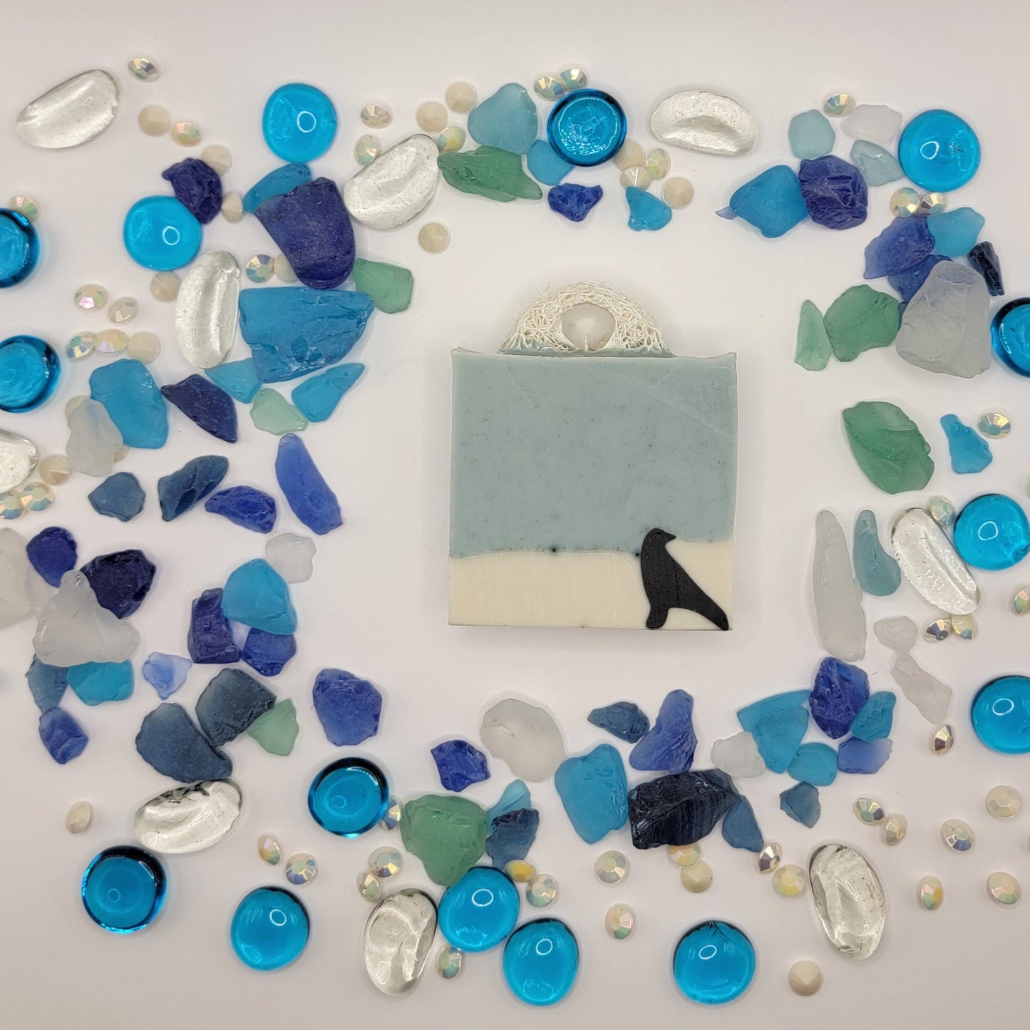 "Beach Stroll" Loofah Soap for Cancer