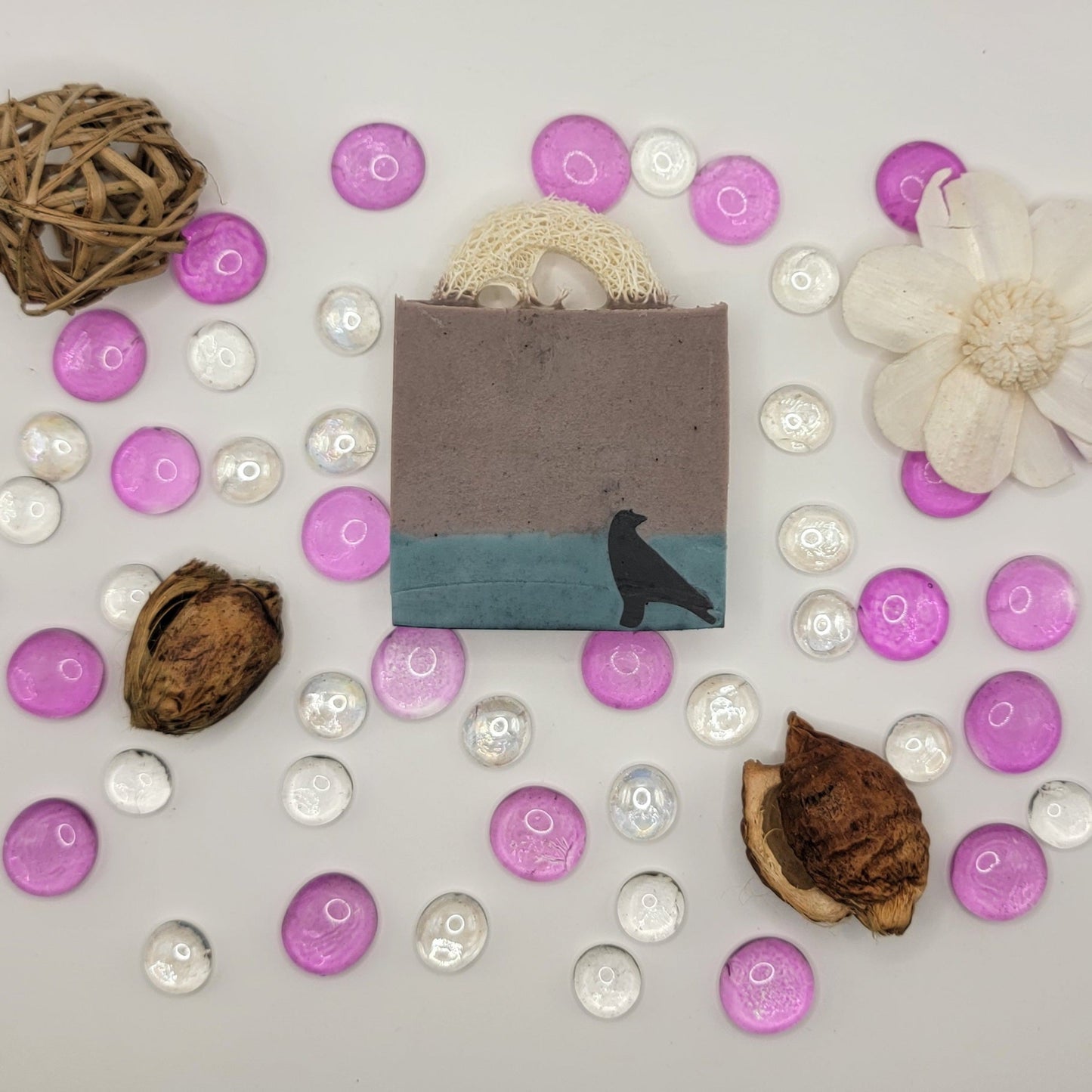 "Moonbeams and Daydreams" Loofah Soap for Libra